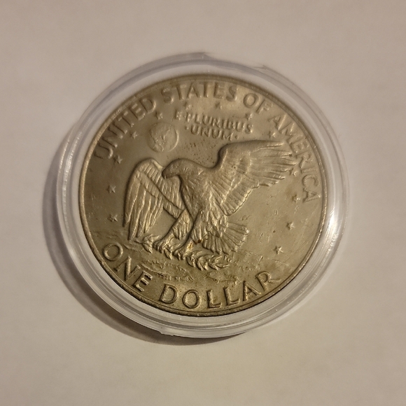 1978 Eisenhower Dollar Coin - Picture 2 of 2